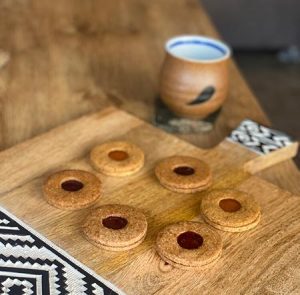 healthy vegan gluten-free linzer cookie Berkeley, CA