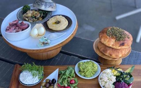 international flare with local California bounty and healthy, sustainable dishes at Boulettes Larder & Boulibar, San Francisco, CA