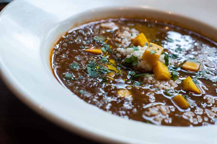locally sourced gumbo at Apple Blossom Denver