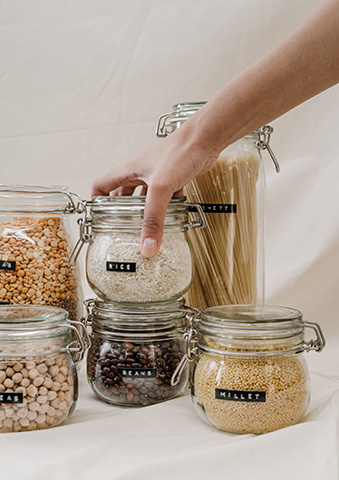 Whole grains and legumes make an excellent protein that's sustainable and affordable too