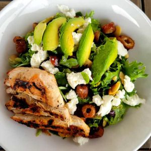 Organic Chicken Boulder salad