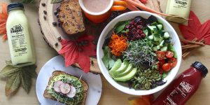 the healthiest restaurants and most hydrating beverages around the Las Vegas Strip